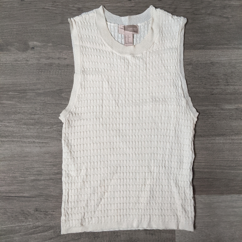 F21 knit crop